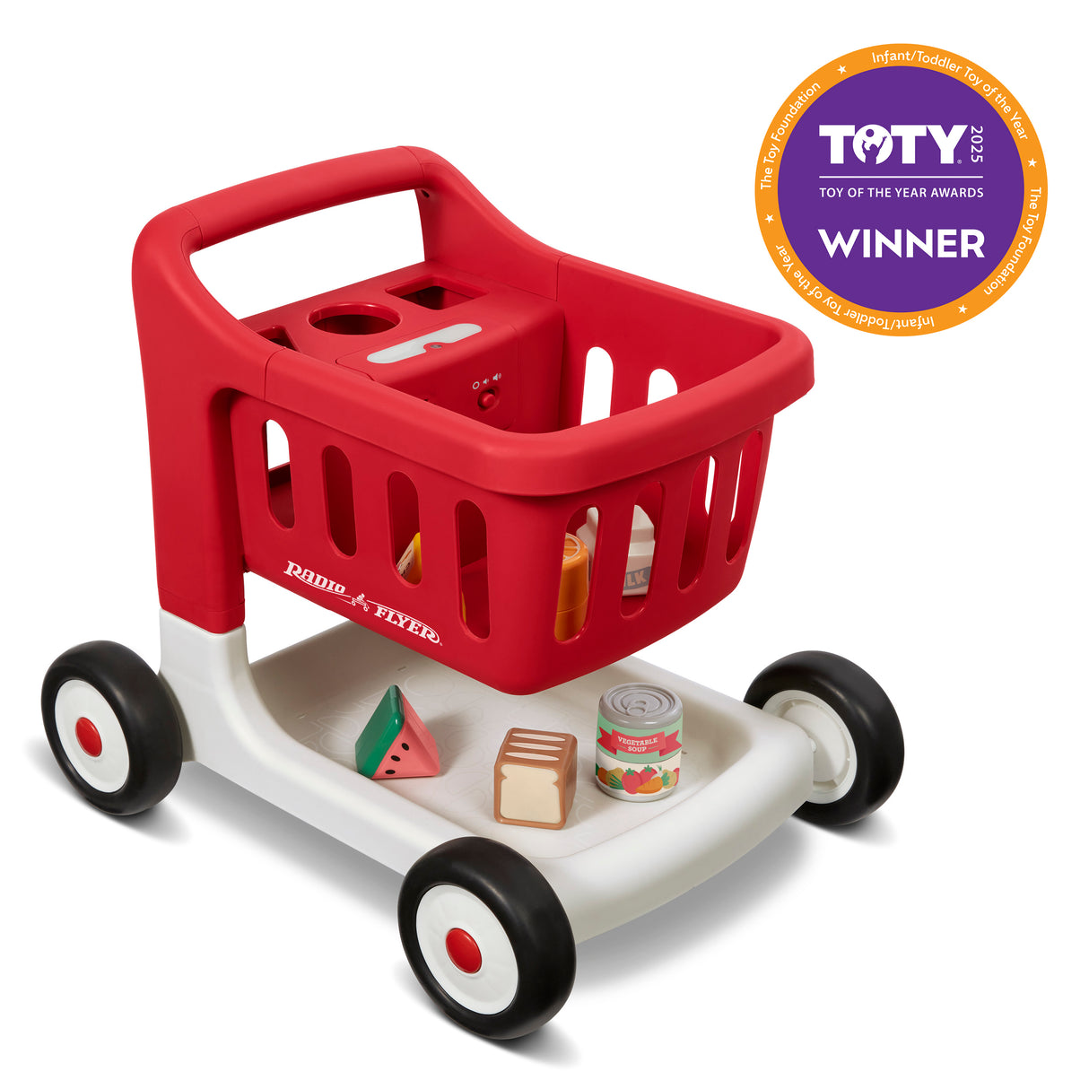 Scan & Sort Grocery Cart Toy with Lights & Sounds