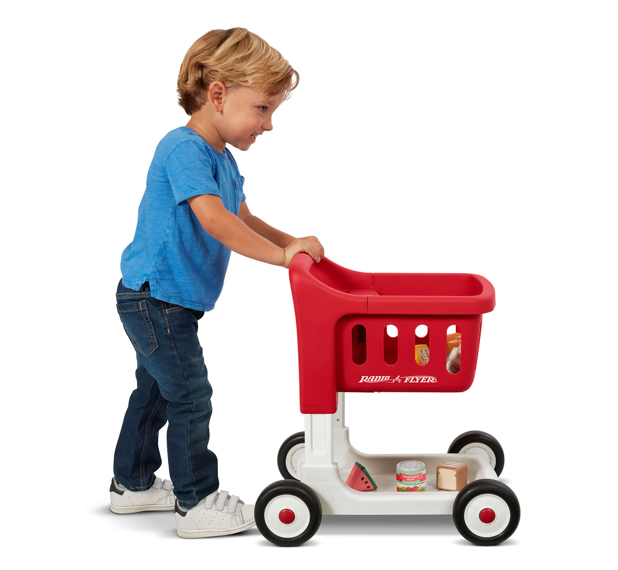 Scan & Sort Grocery Cart Toy with Lights & Sounds