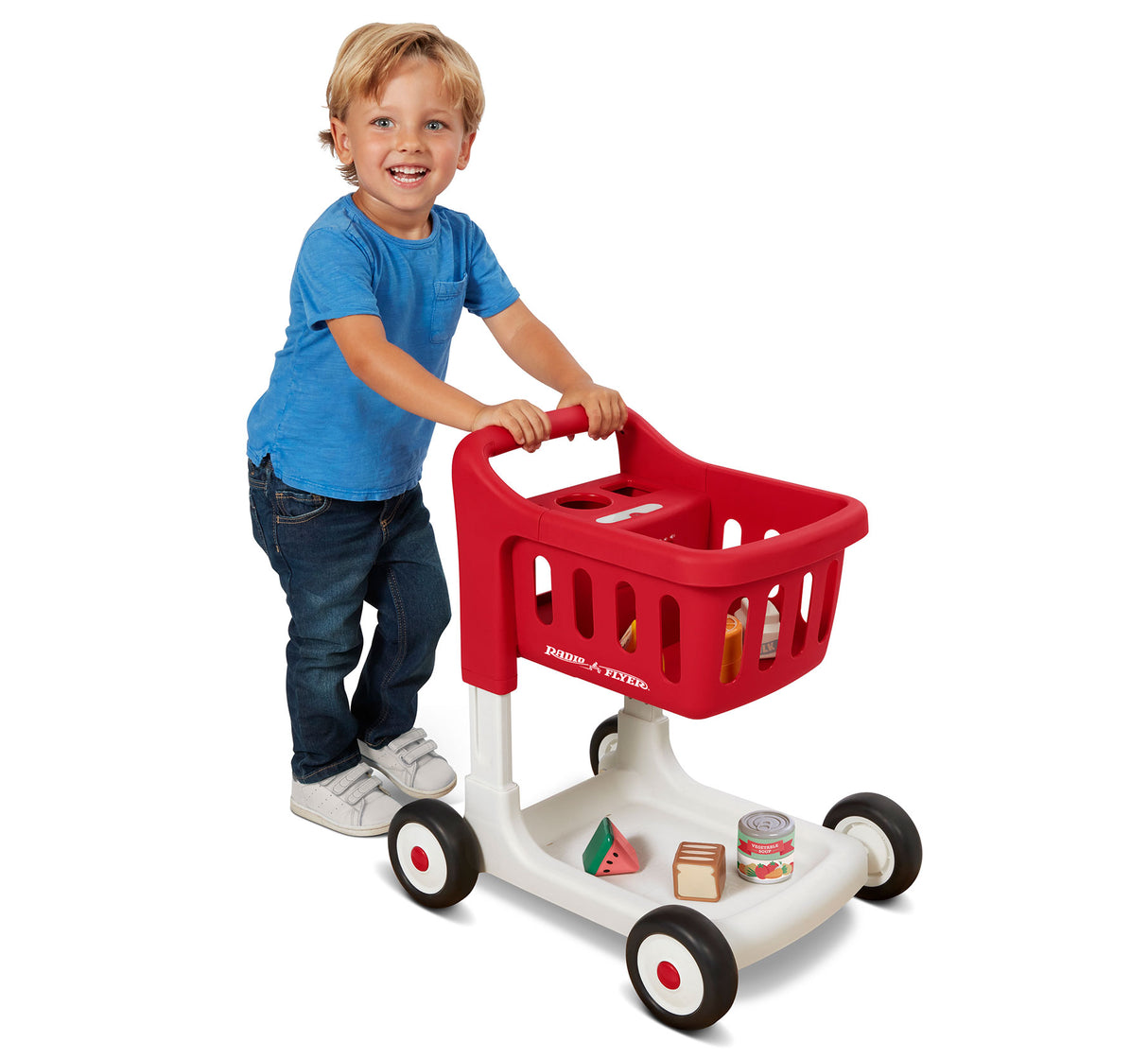 Scan & Sort Grocery Cart Toy with Lights & Sounds