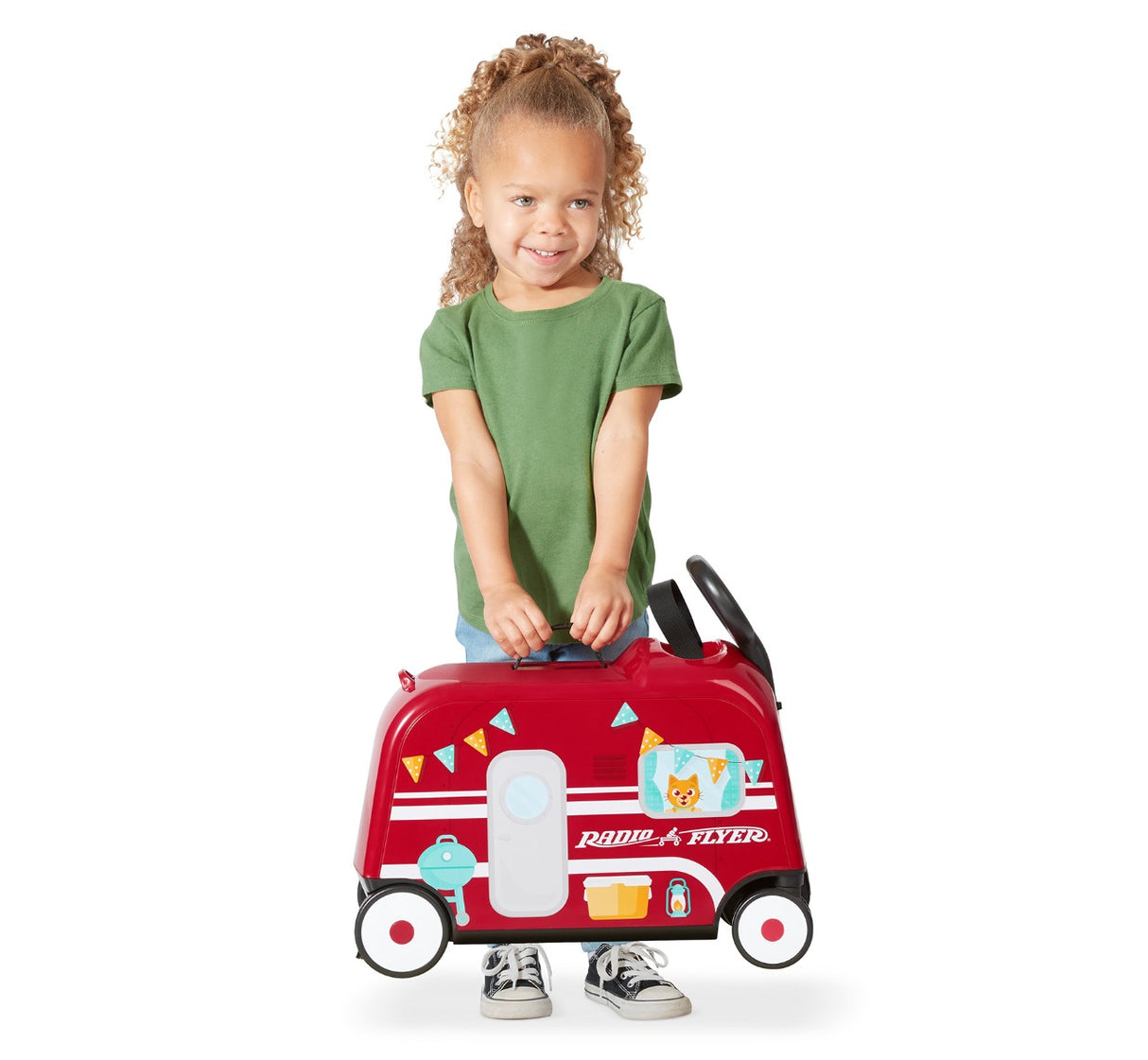 3-in-1 Happy Trav’ler: Camper EZ-Glide Wheels