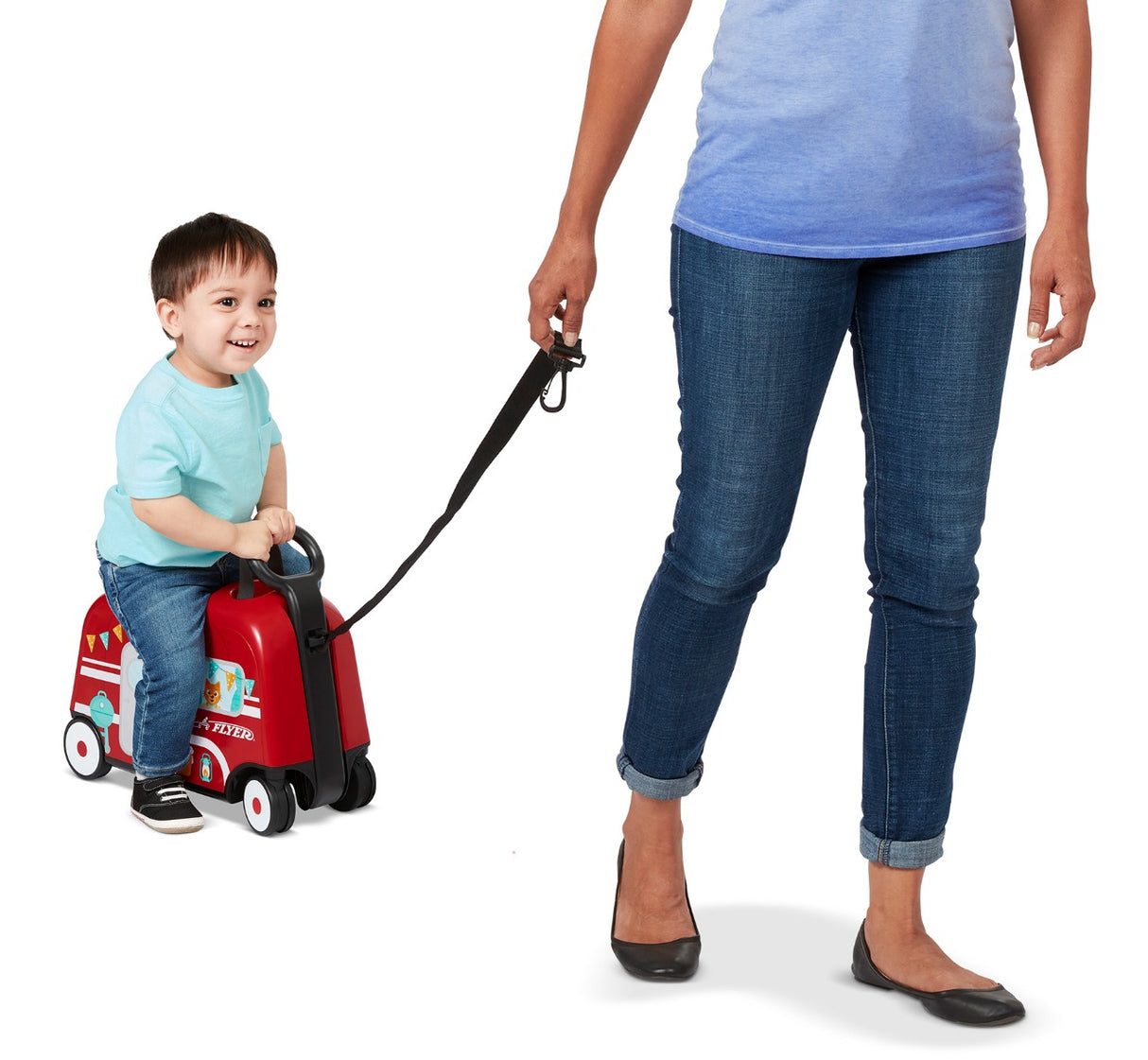 3-in-1 Happy Trav’ler: Camper stand alone with nylon strap