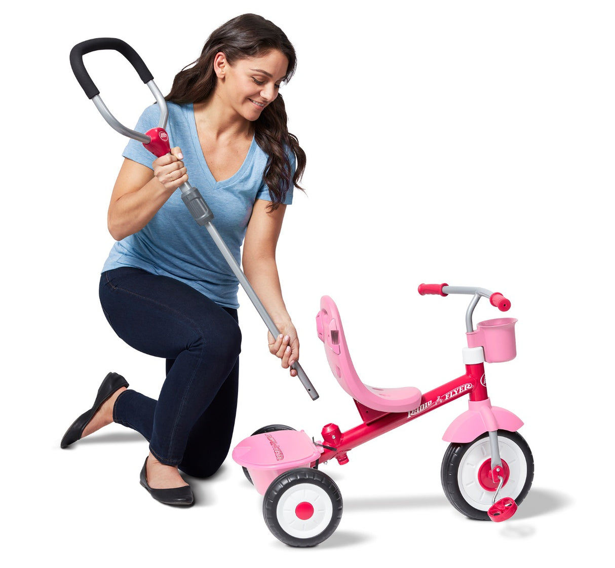 4-in-1 Stroll ‘N Trike® Removable Push Handle