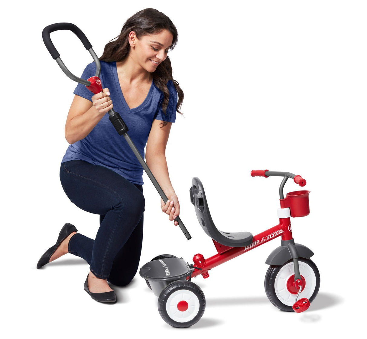 5-In-1 Stroll ‘N Trike® Removable Push Handle