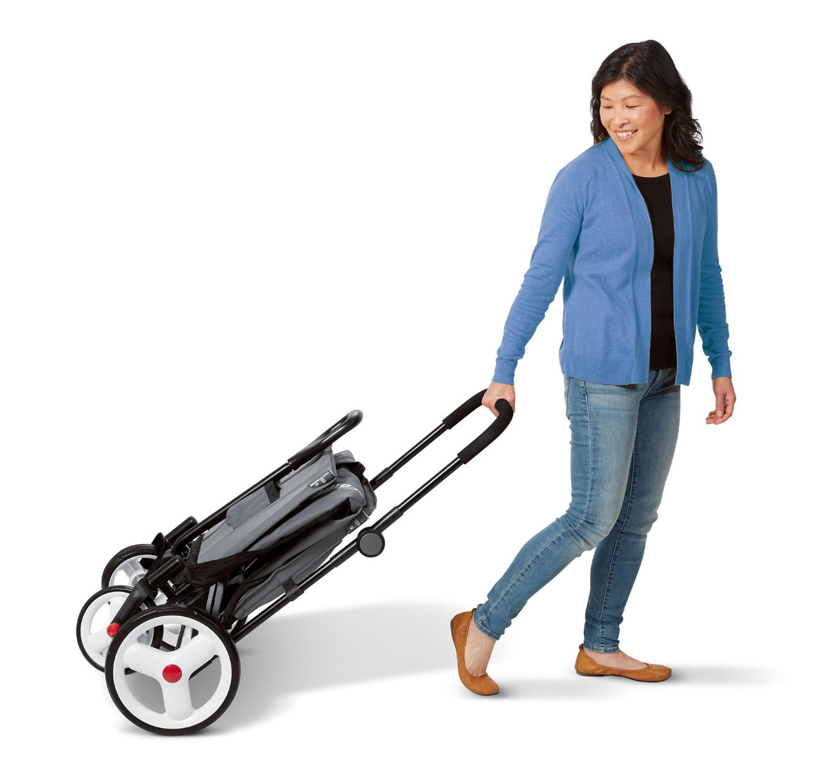 City Luxe Stroll 'N Wagonâ„¢ in folded form