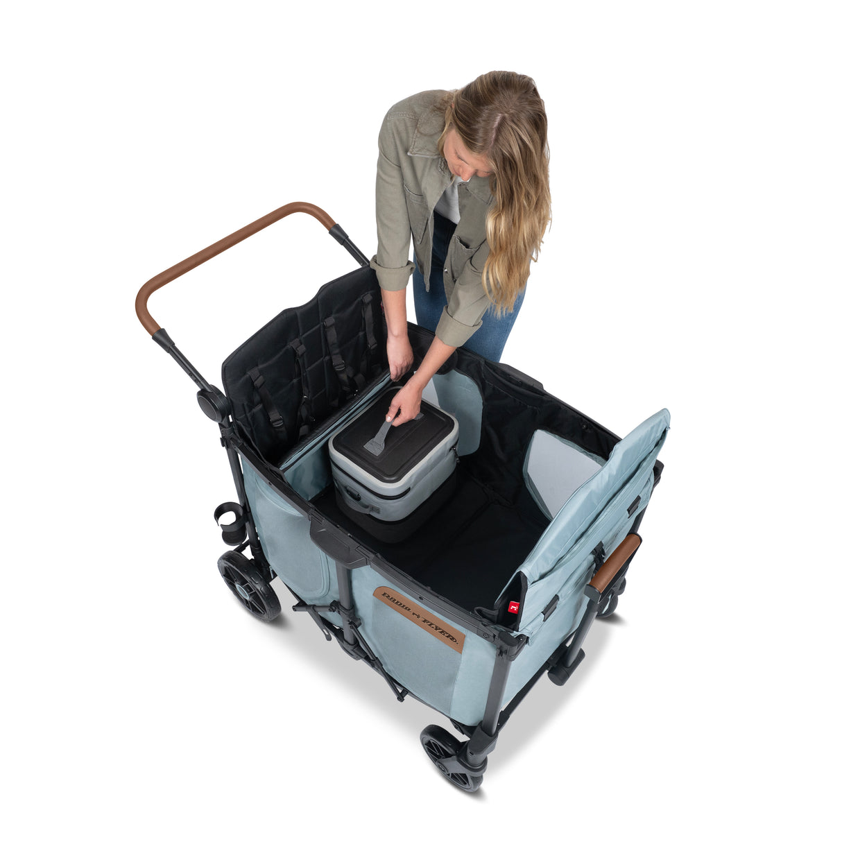 Voya 2.0 XT 4-Seat Stroller Wagon with Travel Cover