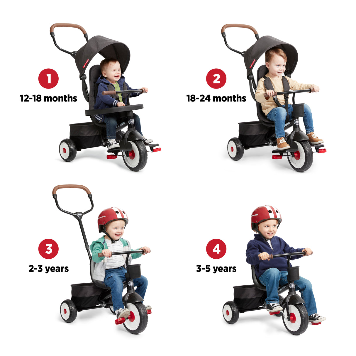 City 4-in-1 Stroll 'N Trike