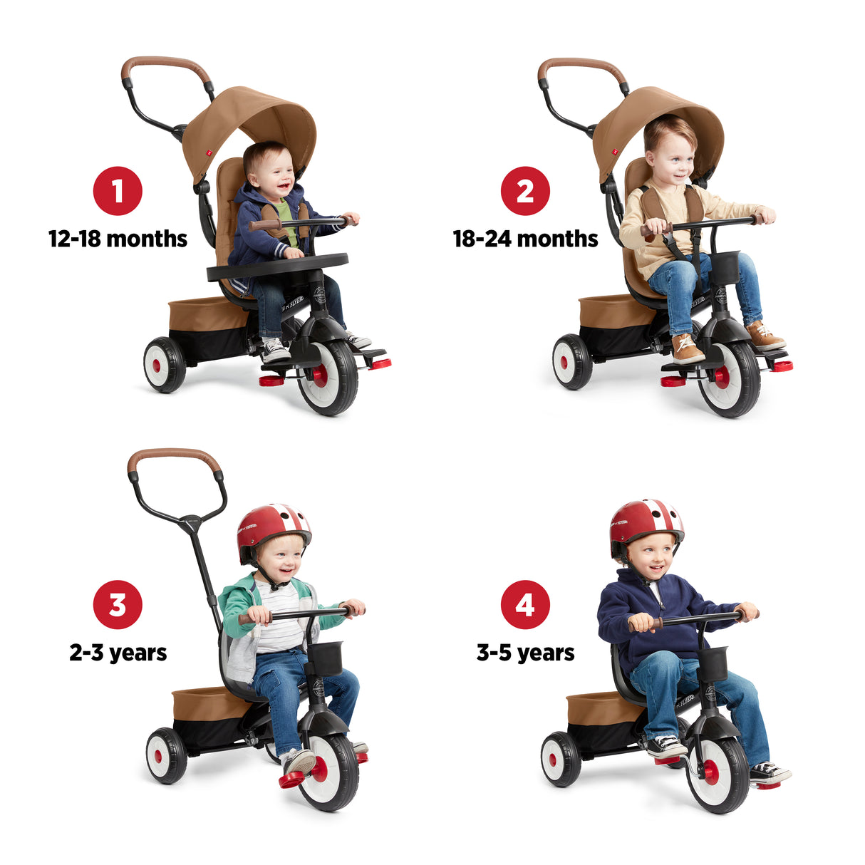 City 4-in-1 Stroll 'N Trike