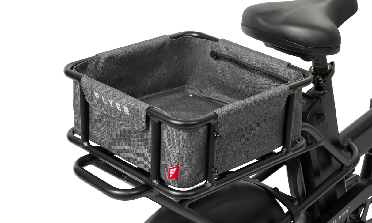 Rear Storage Basket - Small, Black