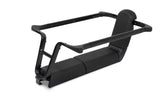 Black cargo bike hoop accessory on a white background
