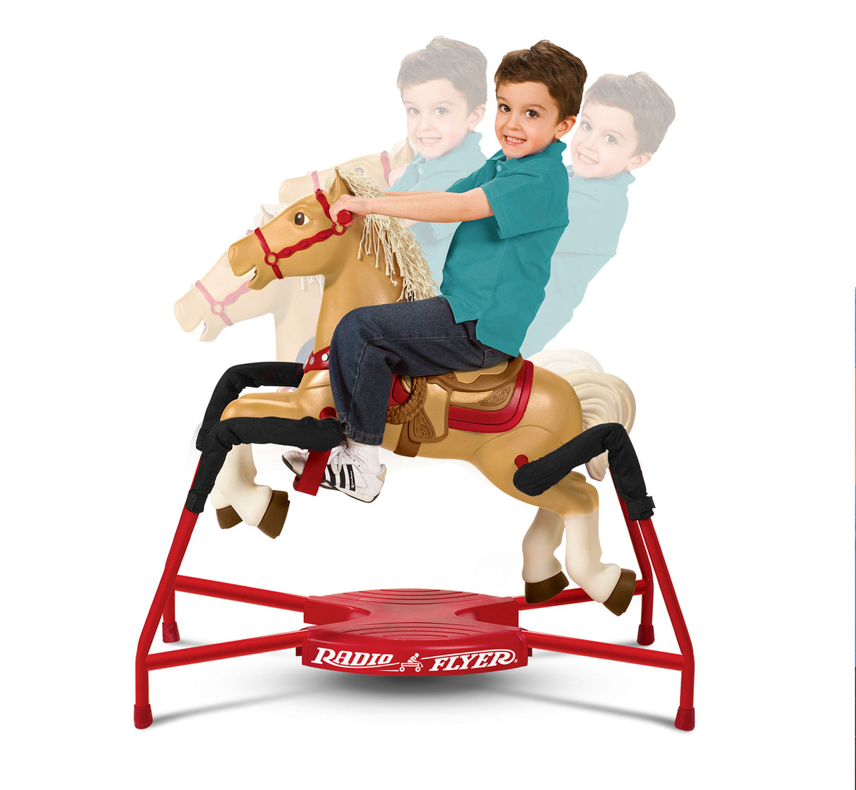 Champion: Interactive Spring Riding Horse