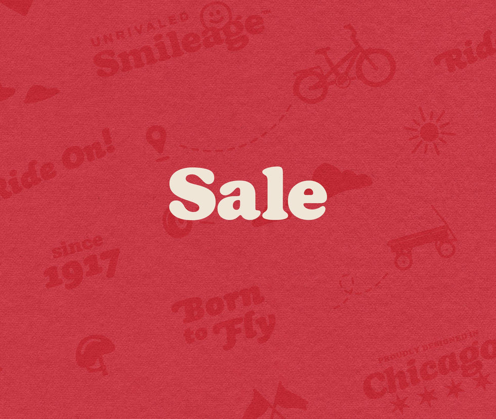 Red sale banner