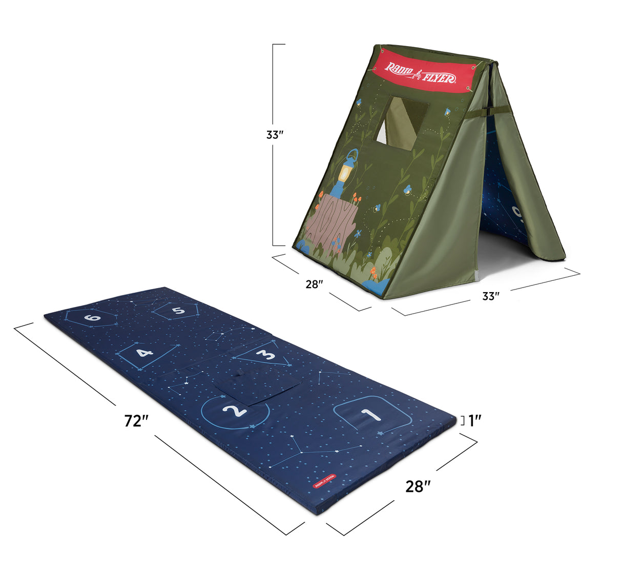 Tent to Tumble Play Mat