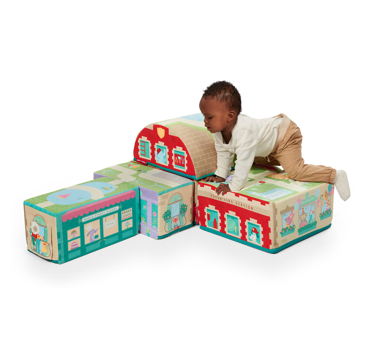 Tumble Town Foam Building Blocks