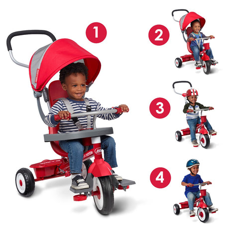 4-in-1 Stroll 'N Trike® 4 Ways to Ride