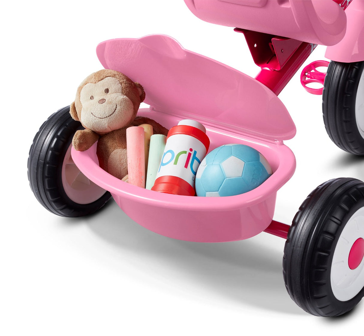 Pink 5-In-1 Stroll â€˜N TrikeÂ®  Rear Storage