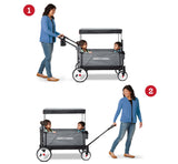 City Luxe Stroll 'N Wagonâ„¢ Push & Pull Capabilities