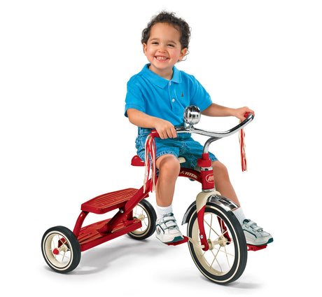 Classic Red Dual Deck Tricycle