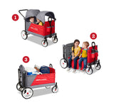 3 modes: 2 child riding