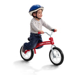 Pedal-free beginner bike allows child to focus on balance