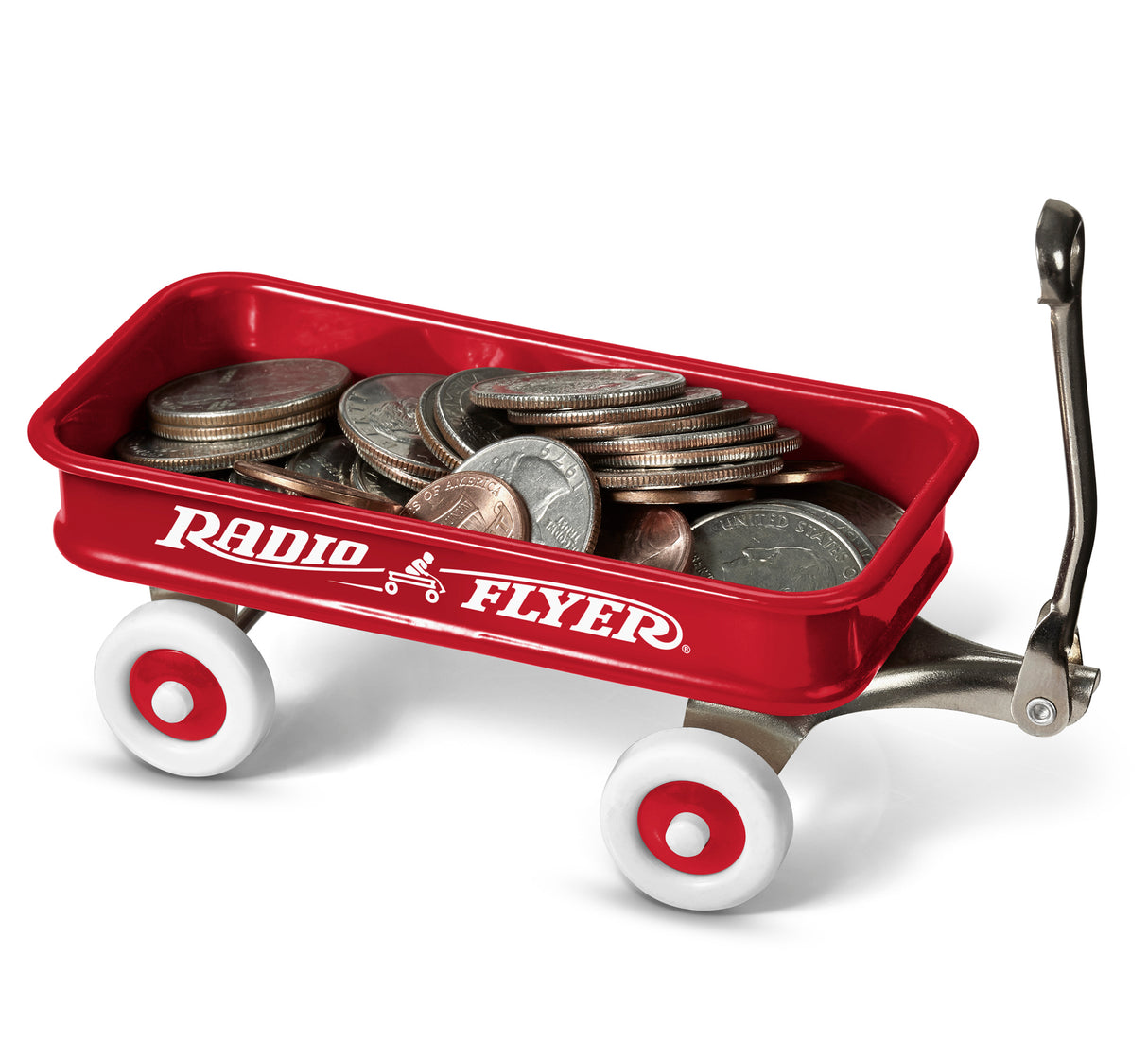 Holds small items such as coins