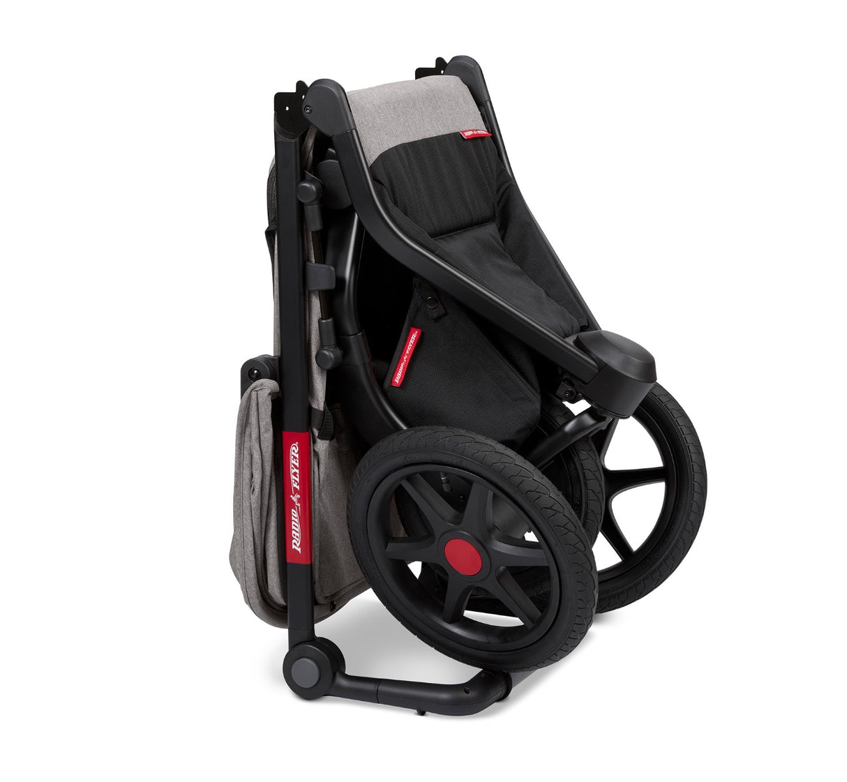 Momentum Jogging Stroller in folded form