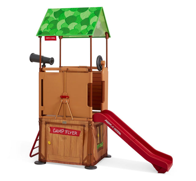 Play & Fold Away Treetop Tower fully assembled