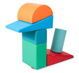 Rainbow Tumble Town™ Foam Climbing Blocks Assembled as bird